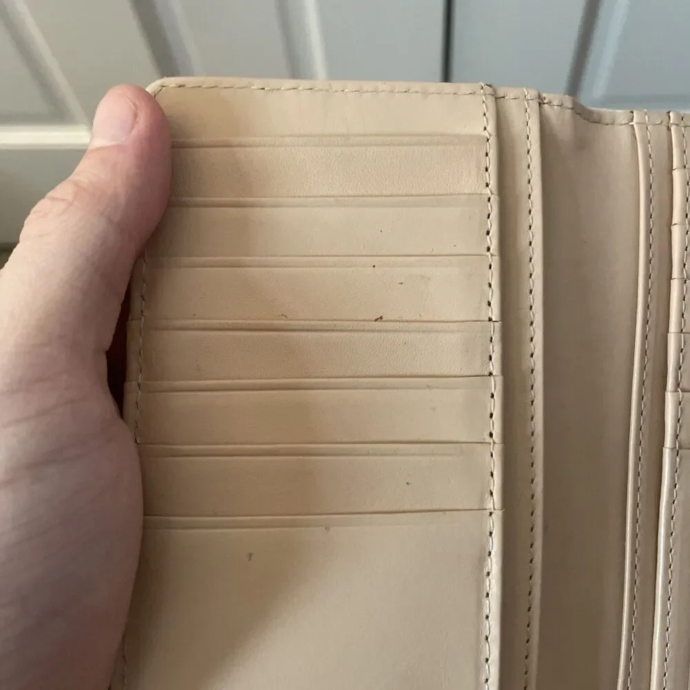 Kate Spade New York Montford Park Stacy Wallet Smooth Patent Cream